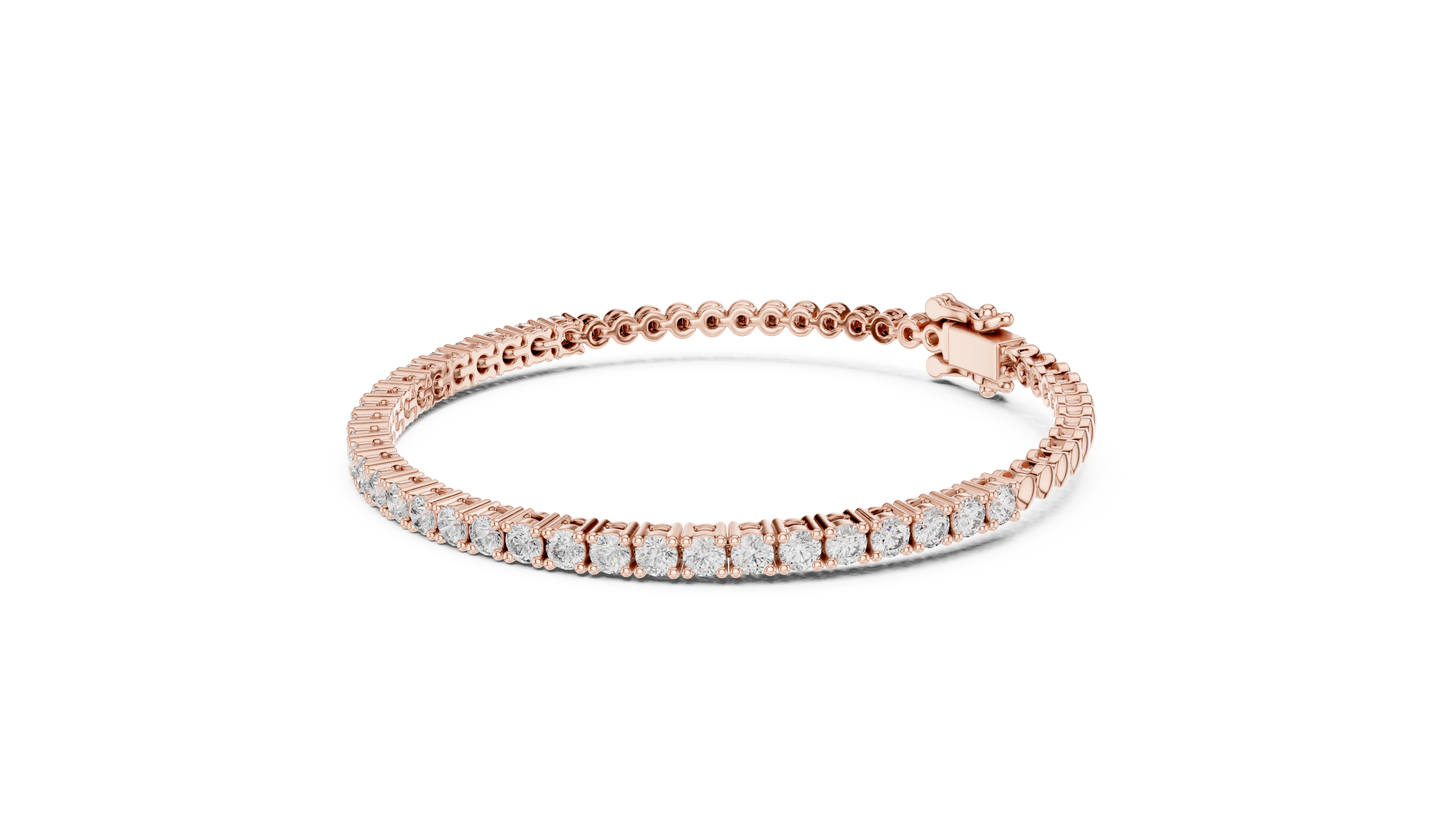 Unique Designer Bracelet high-end Jewelry. For women. Diamond. 14 Karat Gold. FBR0095-2.5.5.