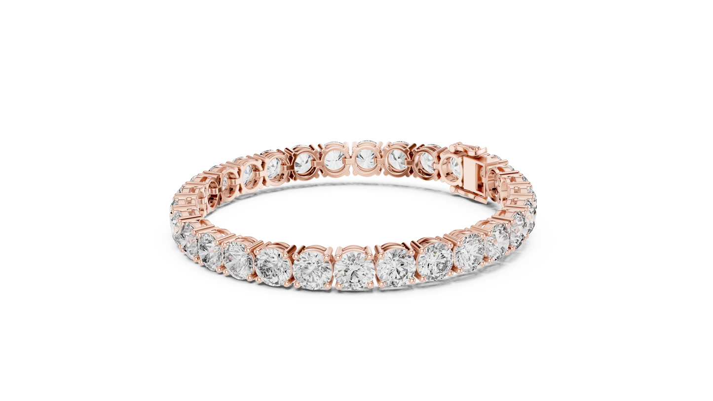 Unique Designer Bracelet high-end Jewelry. For women. Diamond. 14 Karat Gold. FBR0095-2.