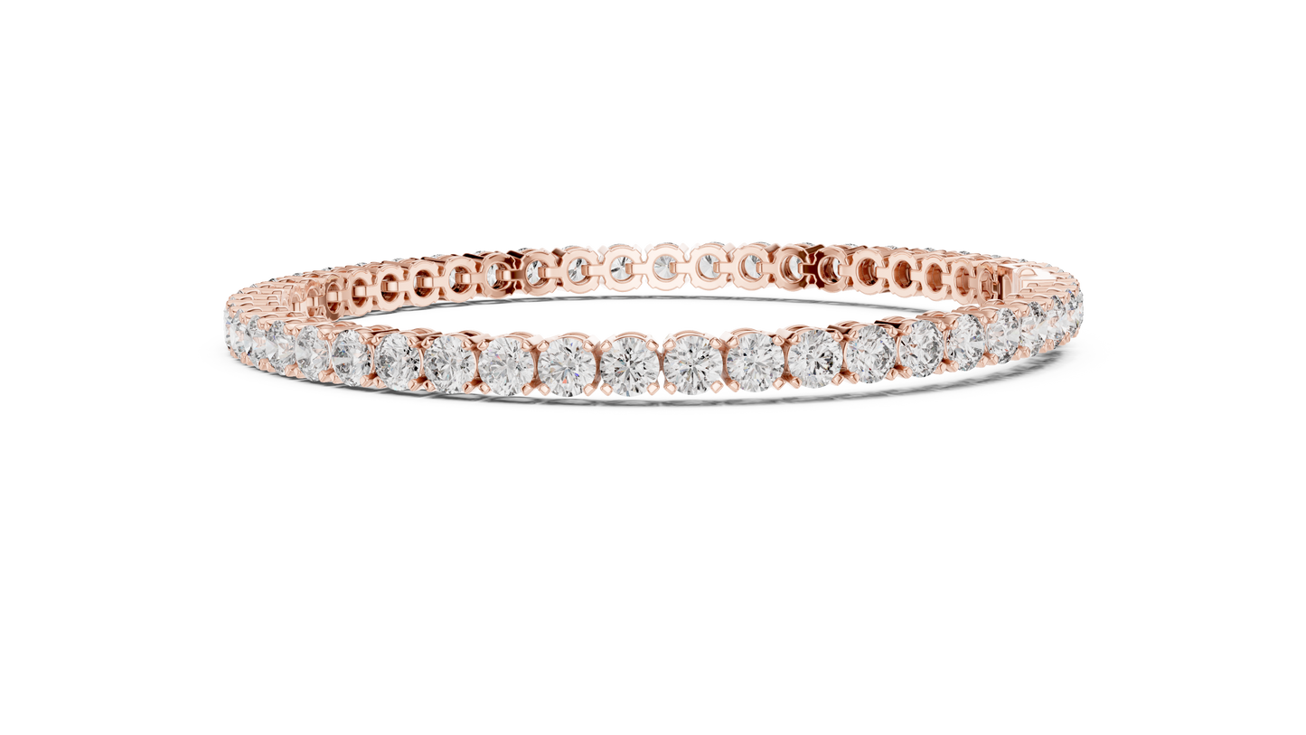 Unique Designer Bracelet high-end Jewelry. For women. Diamond. 14 Karat Gold. FBR0407.
