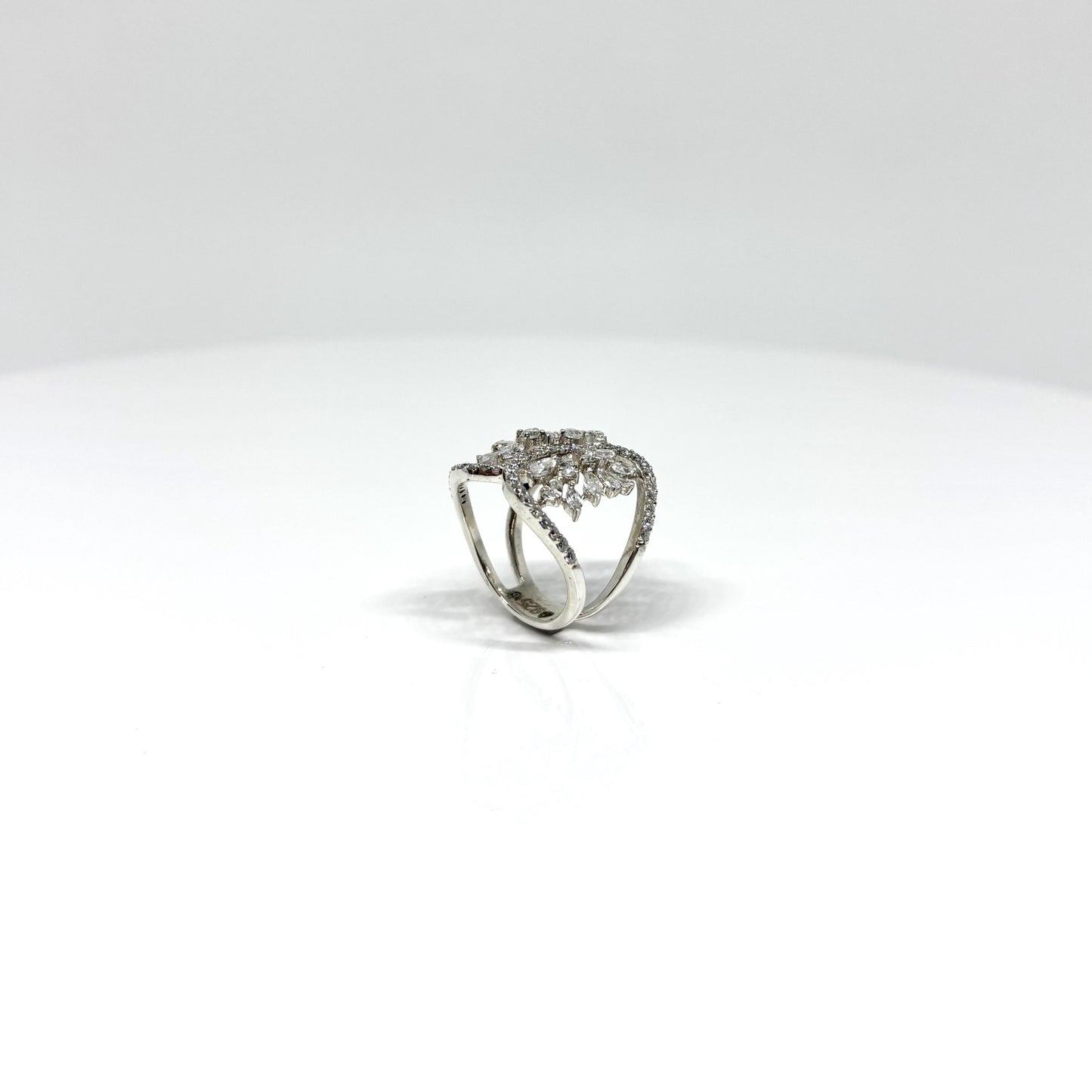 Angelic Ring. Anniversary ring for women.