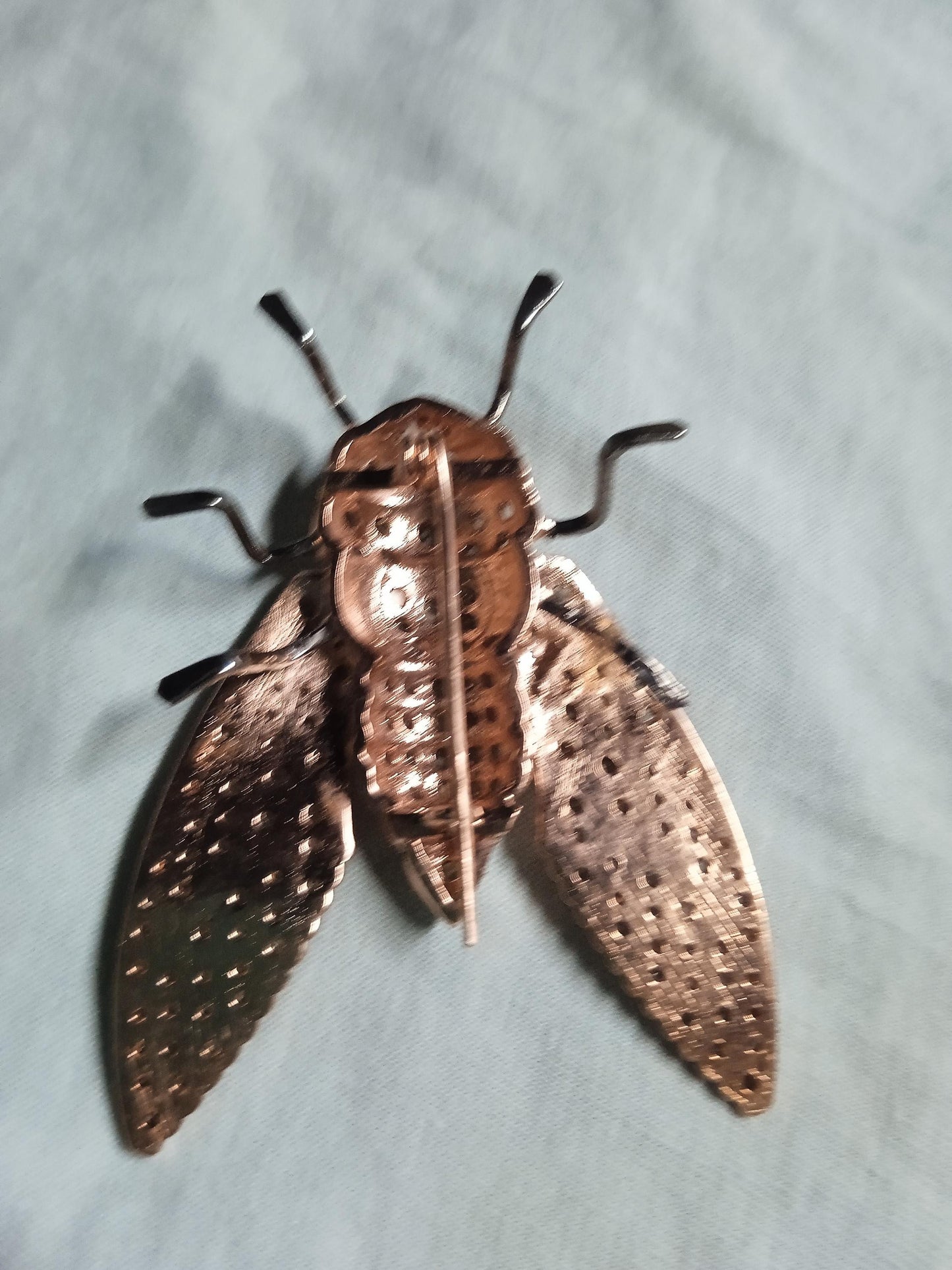 2.5ct Natural Diamond 925 Sterling Silver Bee Brooch