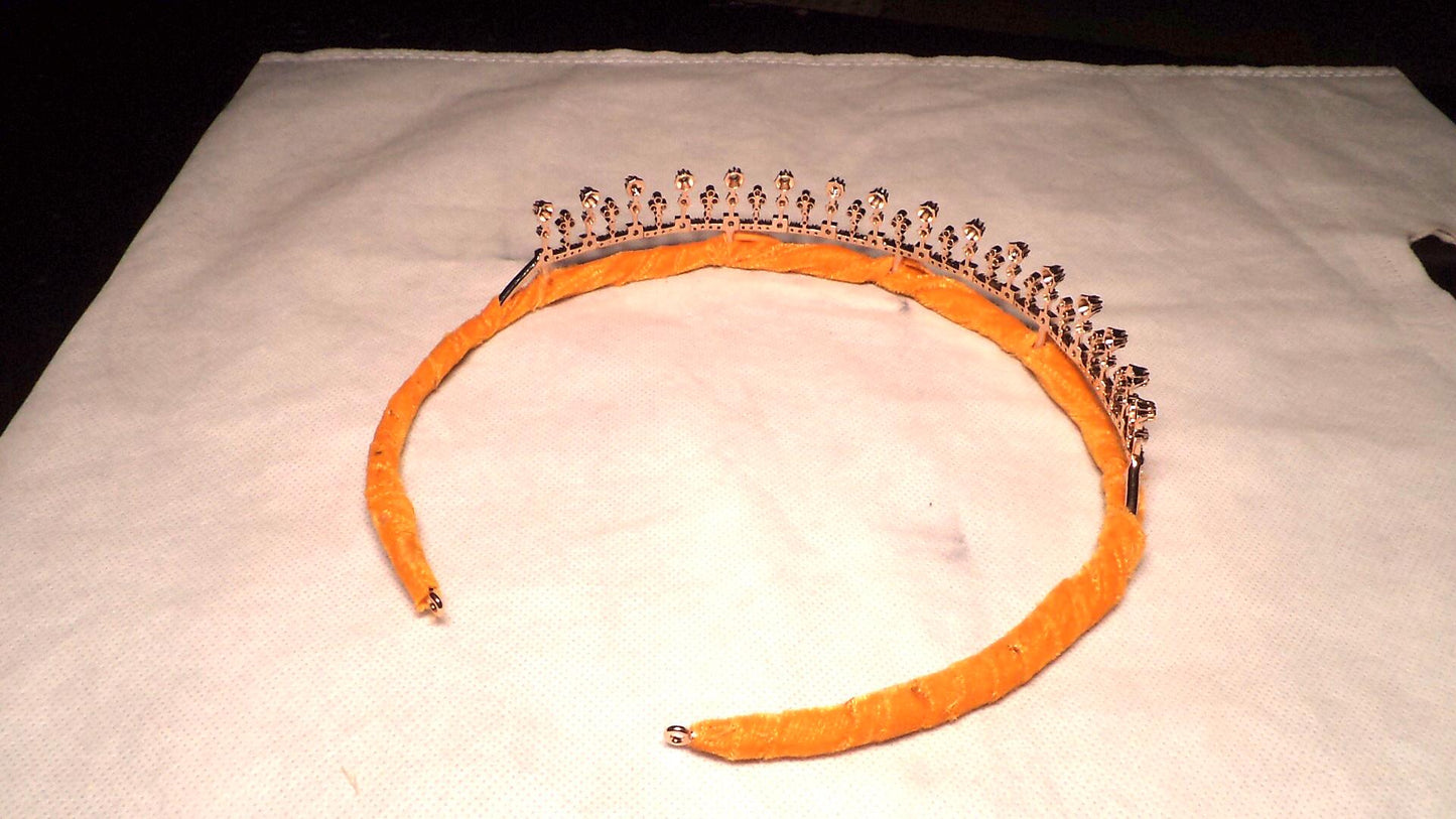 Tiara- 18ct Natural Diamond 925 Sterling Silver Headband