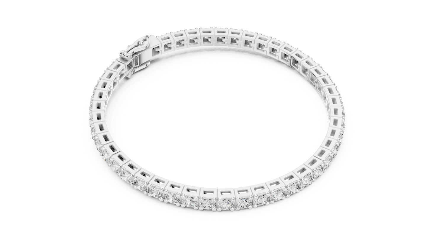 Unique Designer Bracelet high-end Jewelry. For women. Diamond. 14 Karat Gold. FBR0029-4.