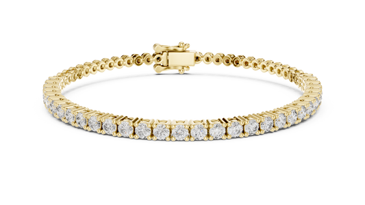 Unique Designer Bracelet high-end Jewelry. For women. Diamond. 14 Karat Gold. FBR0095-2.5.5.