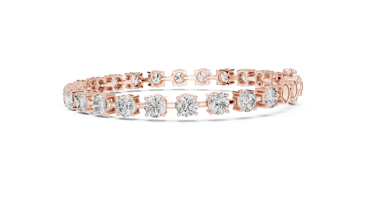 Unique Designer Bracelet high-end Jewelry. For women. Diamond. 14 Karat Gold. FBR0263.