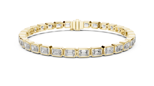 Unique Designer Bracelet high-end Jewelry. For women. Diamond. 14 Karat Gold. GLBR0002.