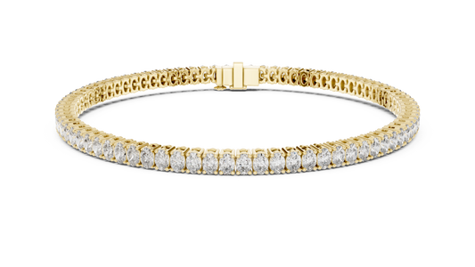 Unique Designer Bracelet high-end Jewelry. For women. Diamond. 14 Karat Gold. GLBR0007.