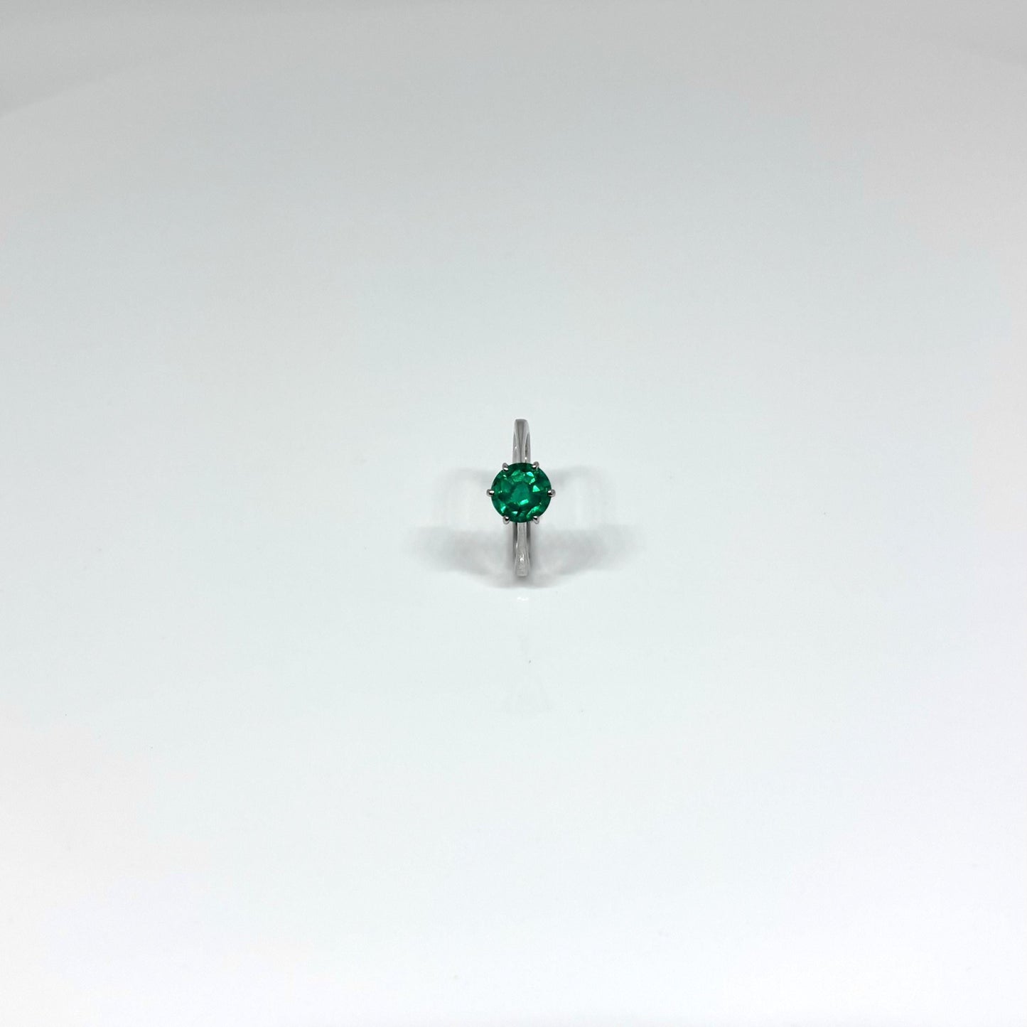 Green CZ Ring. Women's Ring. Fashion essential.