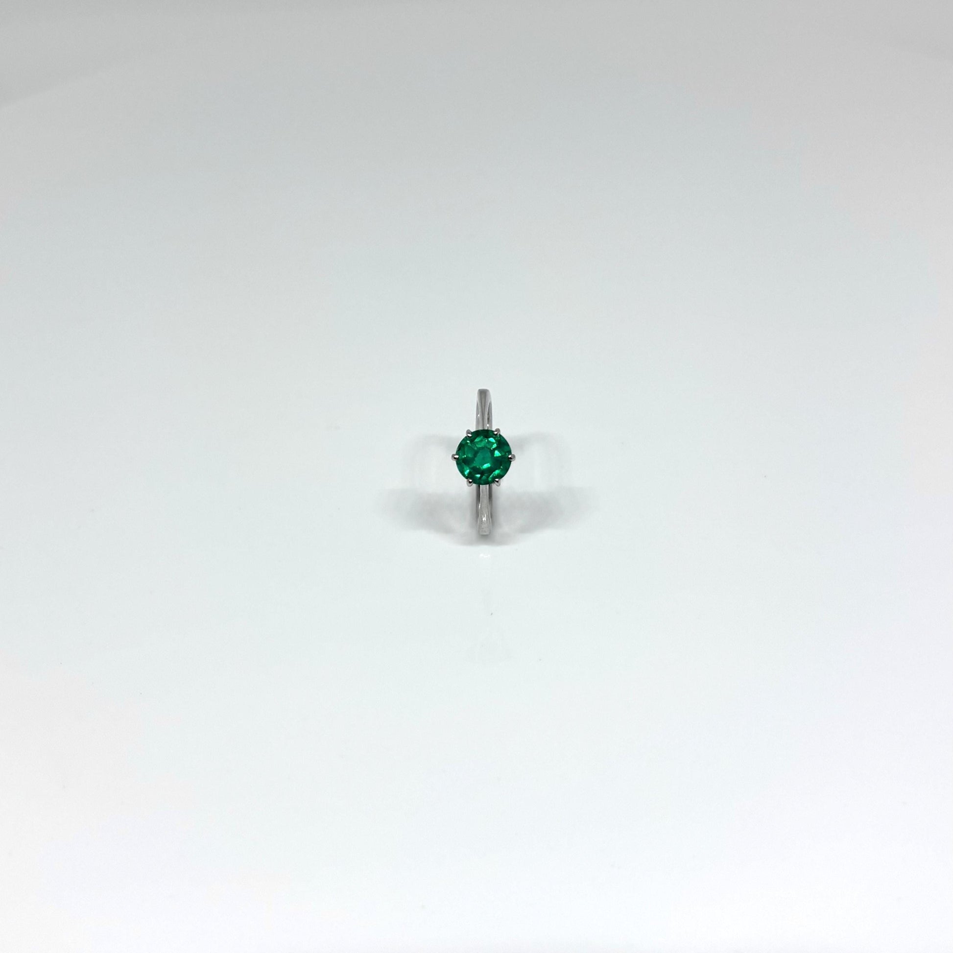 Green CZ Ring. Women's Ring. Fashion essential.