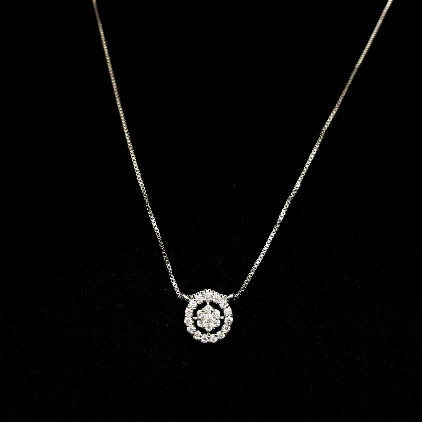 Unique Silver Pendant. Moissanite Pendant for women.