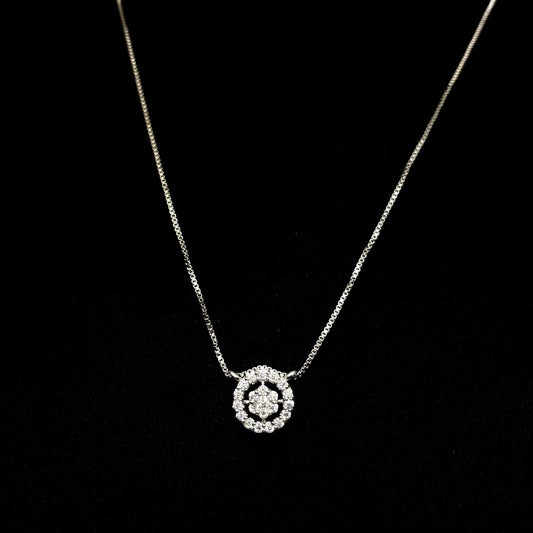 Unique Silver Pendant. Moissanite Pendant for women.