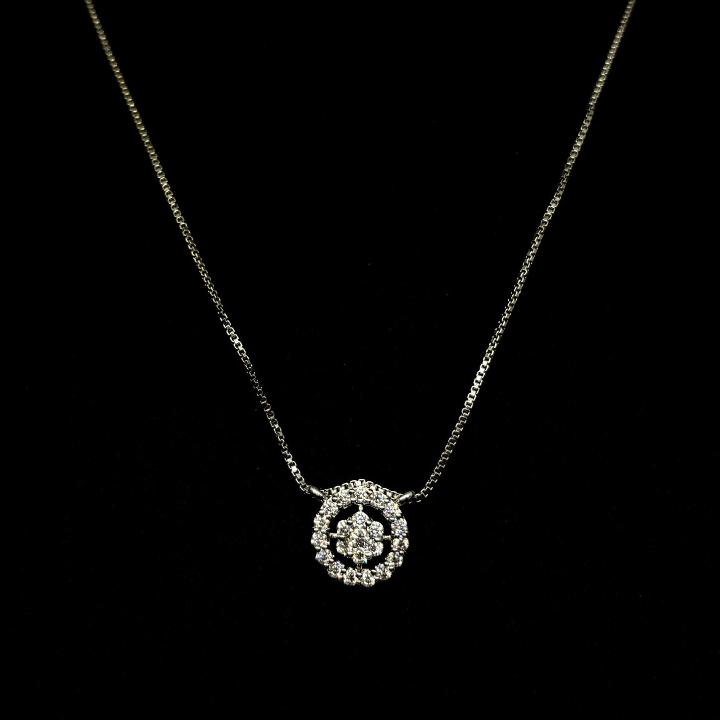 Unique Silver Pendant. Moissanite Pendant for women.
