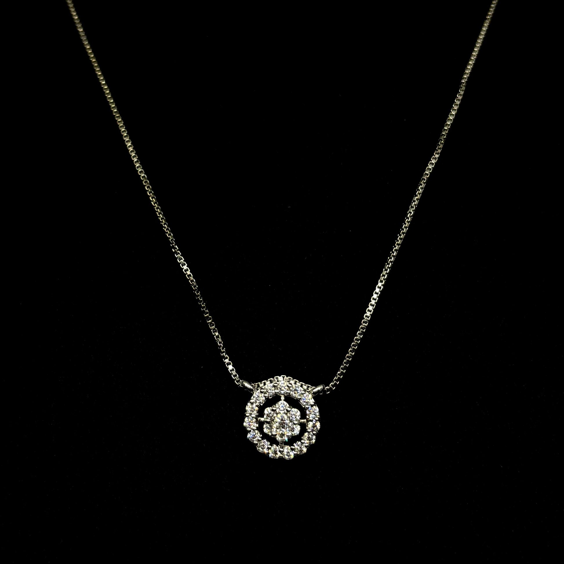 Unique Silver Pendant. Moissanite Pendant for women.