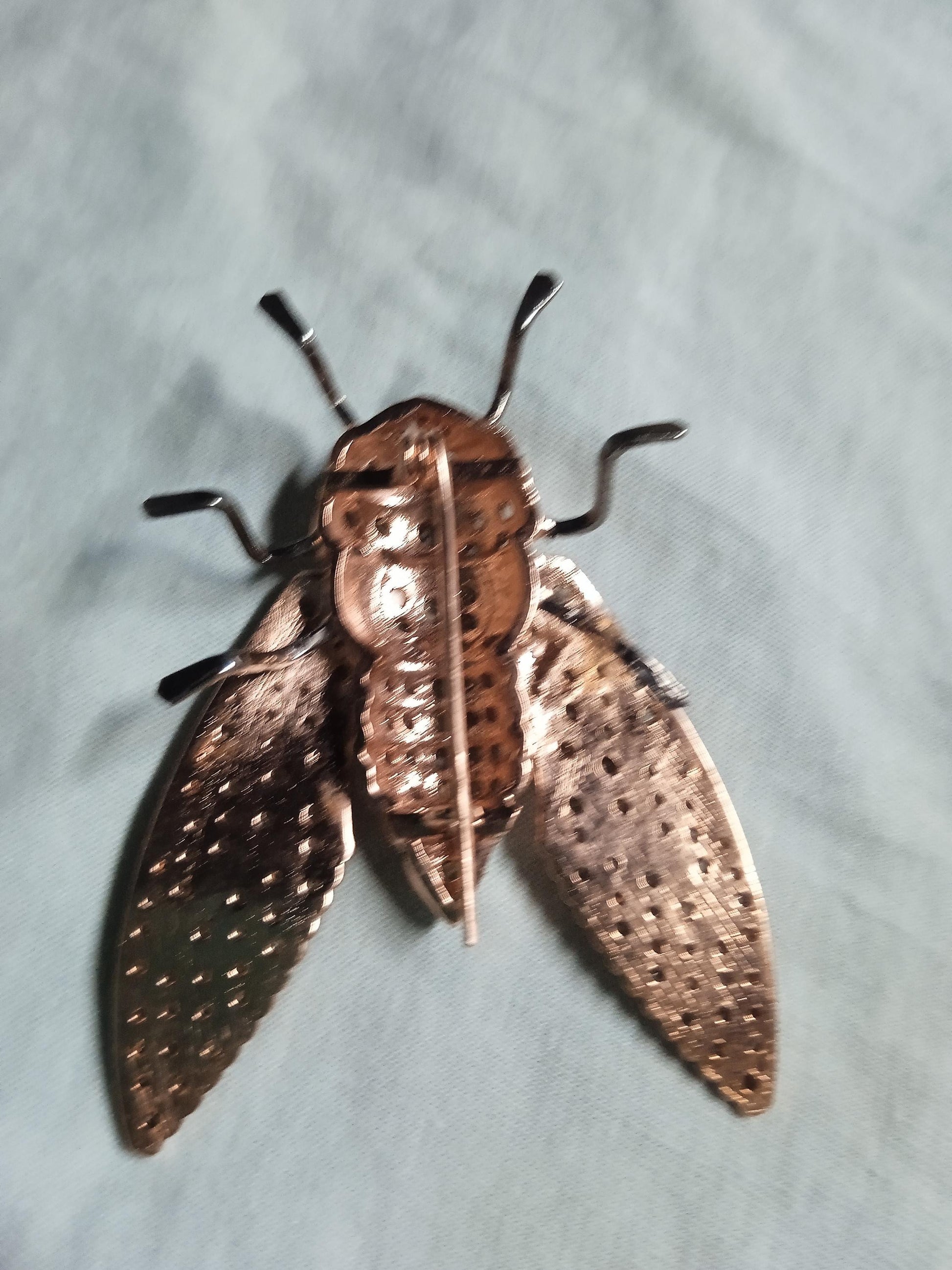 2.5ct Natural Diamond 925 Sterling Silver Bee Brooch