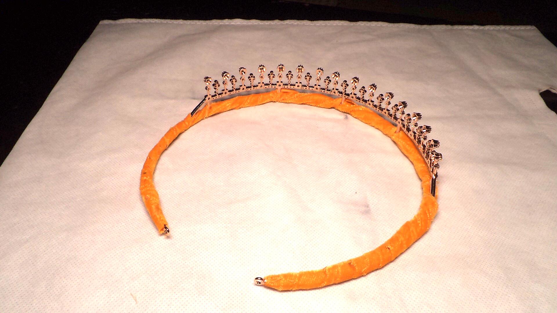 Tiara- 18ct Natural Diamond 925 Sterling Silver Headband