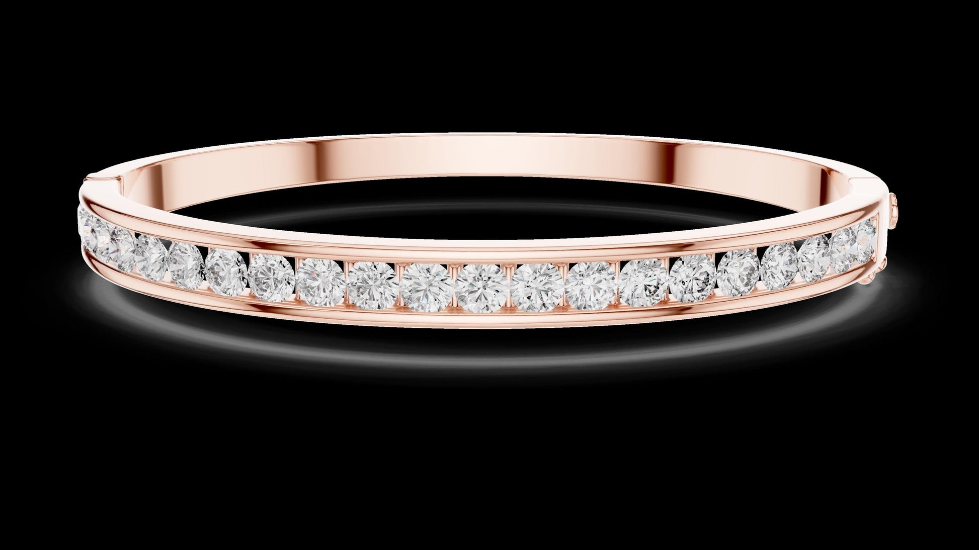 Unique Designer Tennis bracelet. Women's bracelet. High End Jewelry. Gold. Diamond. GLBR0005.