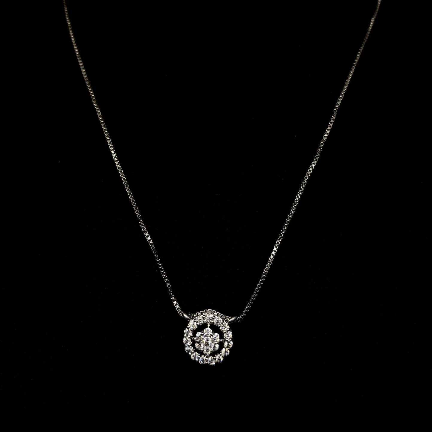Unique Silver Pendant. Moissanite Pendant for women.