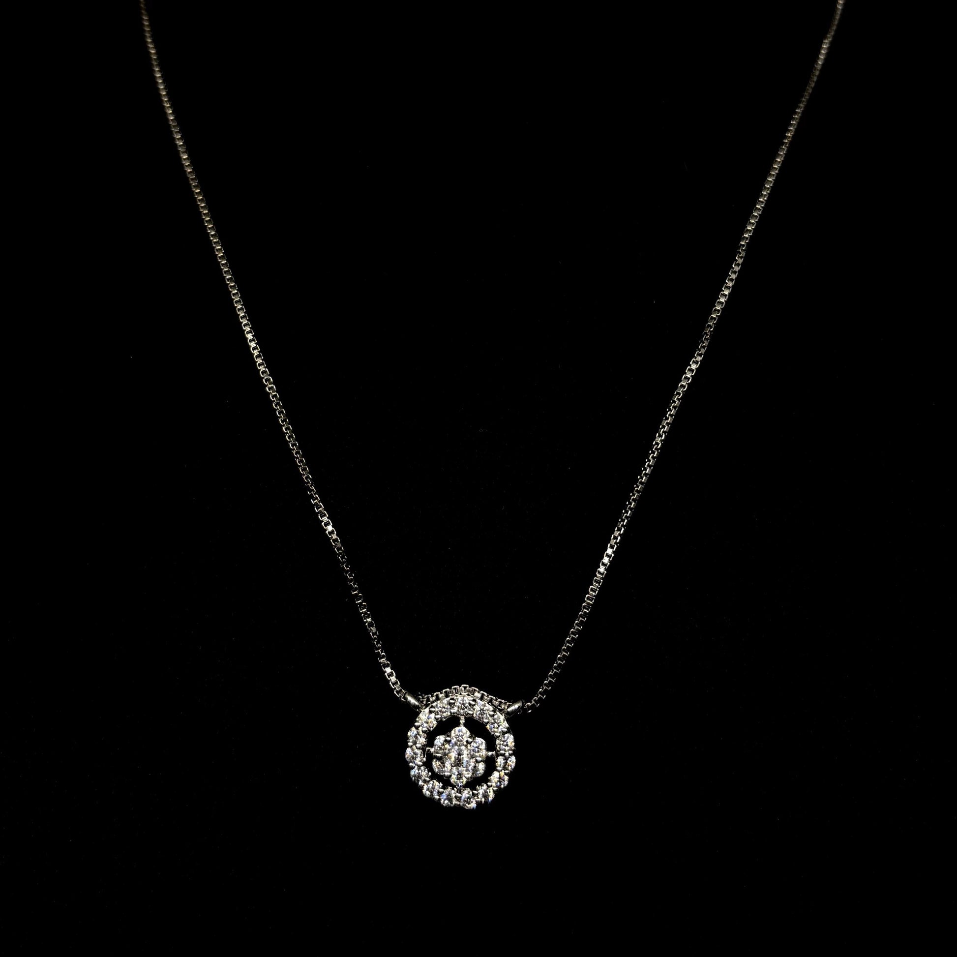 Unique Silver Pendant. Moissanite Pendant for women.