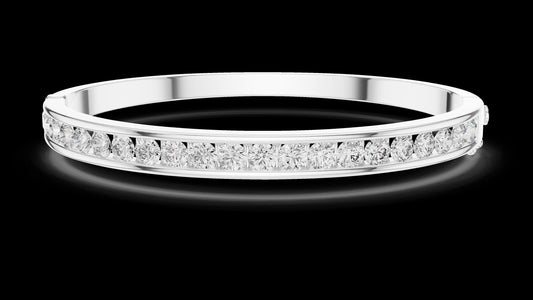 Unique Designer Tennis bracelet. Women's bracelet. High End Jewelry. Gold. Diamond. GLBR0005.